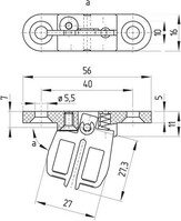 Betätiger beweglich AZ 15/16-B2