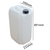 25 Litre Stackable Plastic Jerry Can - x51 Pack - Natural Translucent
