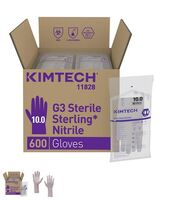 Kimberly-Clark 11824 Kimtech™ G3 Gr. 7,5 Sterile Sterling™Handschuhe Nitril, gra