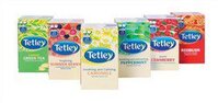 Tetley Individually Enveloped Tea Bags Fruit & Herbal Variety Box of 25 Bags Ref 1581j [Pack 6]