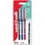 uni-ball Eye Micro UB-150 Liquid Ink Rollerball Pen Assorted 0.5mm Tip 0.3mm Line (Pack 3)