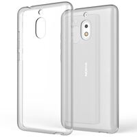 NALIA Case compatible with Nokia 2.1 2018, Ultra-Thin Crystal Clear Smart-Phone Silicone Back Cover, Protective Skin Soft Shock-Proof Bumper, Flexible Slim-Fit Protector Rugged ...