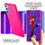 NALIA Set [5-in-1] Compatibile con Samsung Galaxy S23 Plus Custodia [1x Neon Case & 2x Vetro di Protezione Del Display & 2x Protezione Della Telecamera] Colore Intenso Antiscivo...