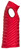 Damen-Steppweste Grid; Kleidergröße XL; rot