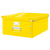 Leitz WOW Click&Store tárolódoboz, L méret, sárga