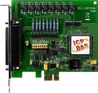 PCI EXPRESS, 8 X DI ISOLATED + PEX-P8POR8I PEX-P8POR8I CR Interface Cards/Adapters