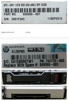 DRV 1.9TB SSD SAS CMLC SFF XCSD Interne harde schijven / SSD