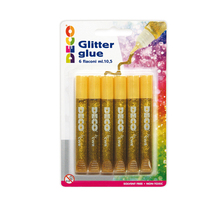 Colla Liquida Glitterata Deco CWR - 10,5 ml - 05885 (Oro Conf. 6)