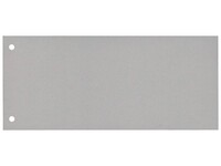 Staples Scheidingsstrook 105 x 240 mm, grijs (pak 100 stuks)