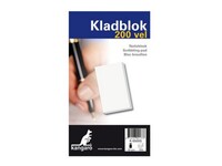Kangaro Kladblok 198 x 115 mm, Blanco (pak 10 stuks)