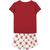 PIJAMA CORTO SINGLE JERSEY PUNTO HARRY POTTER DARK RED