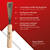 STUBAI Stemmeisen Stechbeitel Serie 52 - Form 7 | Gerades Hohleisen - 35 mm, mit Holzgriff, für Figurenarbeiten, Kerb- und Reliefschnitzarbeiten, zur präzisen Bearbeitung von Holz