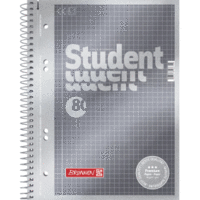 Collegeblock Premium Student A5 90g/qm 80 Blatt kariert