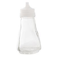 Utopia Glass Salt Shaker Pot with Plastic Cap 40ml Pack of 12