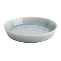 Olympia Cavolo Flat Round Bowl in Blue - Porcelain - 220mm - Pack of 4