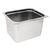 Vogue Gastronorm 2/3 Pan with Overhanging Rim 200mm - Stainless Steel - Reliable
