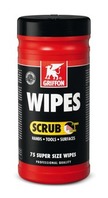 Scrub Wipes Pot 75 st/pc