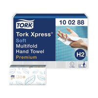 Tork Xpress Interfold Hand Towel H2 White 110 Sheets (Pack of 21) 100288