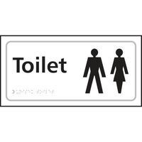 Toilet ladies/gents symbol sign