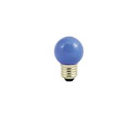 LightMe LED fényforrás kisgömb forma E27 1W kék (LM85251)