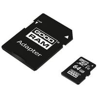 Goodram 64GB microSDXC UHS-I U1 C10 memóriakártya + adapter