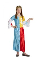 Disfraz de Reina Medieval para niña 3-4A