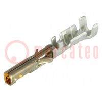 Contact; female; gold-plated; 0.05÷0.128mm2; 30AWG÷26AWG; reel