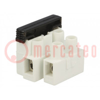 Terminal block; screw terminal; 2.5mm2; 450V; ways: 2; terminals: 4