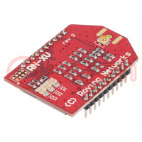 Modul: WiFi; IEEE 802.11b/g; GPIO,SPI Slave,UART; THT; 54Mbps