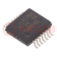IC: digital; AND; Ch: 4; IN: 2; CMOS,TTL; SMD; SSOP14; 1.2÷3.6VDC; tube
