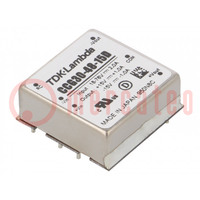 Convertidor: DC/DC; 30W; Uentr: 18÷76V; Usal: 15VDC; Usal2: -15VDC