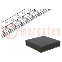 IC: mikrokontroller AVR; VQFN20; Kül.megsz: 18; Cmp: 1; ATTINY