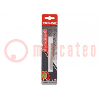 Drill bit; for metal; Ø: 5.2mm; Features: grind blade; blister