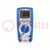 Digital multimeter; Bluetooth; LCD; 4,75 digit (50000); True RMS