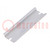 DIN rail; steel; W: 35mm; L: 108mm; ZP12012060; Plating: zinc