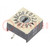 Encoding switch; HEX/BCD; Pos: 16; SMD; Rcont max: 100mΩ; P60