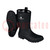 Boots; Size: 42; black; PVC; bad weather,slip,temperature,impact