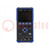 Handheld oscilloscope; 70MHz; 8bit; LCD 3,5"; Ch: 2; 250Msps; 8kpts
