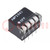 Switch: DIP-SWITCH; Poles number: 4; OFF-ON; 0.0025A/24VDC; Pos: 2