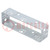 Universal mounting half frame; 1 DIN