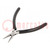 Pliers; half-rounded nose; ESD; 125mm