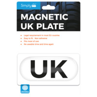 MAGNETIC UK PLATE