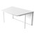 Tisch, einseitig schräg HxBxT: 730 x 1350 / 1020 x 825 mm | GK0149
