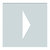 Türschilder Edelstahl 'Richtungspfeil', selbstklebend, 16,0x16,0x0,2 cm Version: 1 - linksweisend