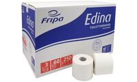 Fripa Toilettenpapier Edina, 3-lagig, hochweiß, Großpackung (6470108)