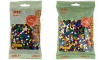 Hama Bügelperlen Bio midi, "Mix 6 Farben", 1.000er Beutel (58140437)