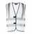 Korntex Hi-Vis Safety Vest With 4 Reflective Stripes Hannover KX140 5XL White