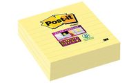 Post-it Haftnotizen Super Sticky Notes, 101 x 101 mm, gelb (9006126)