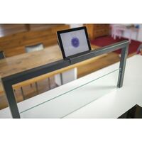 Produktbild zu Supporto tablet per sistema isola KISS nero