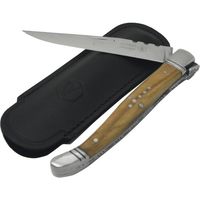 Produktbild zu »Laguiole Classique« Taschenmesser mit Olivenholzgriff